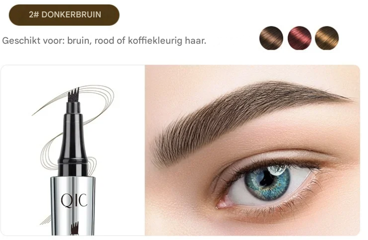 1+1 Gratis | BrowPro™ Krijg moeiteloos natuurlijk ogende Wenkbrauwen!