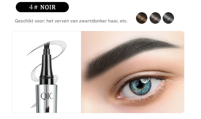 1+1 Gratis | BrowPro™ Krijg moeiteloos natuurlijk ogende Wenkbrauwen!