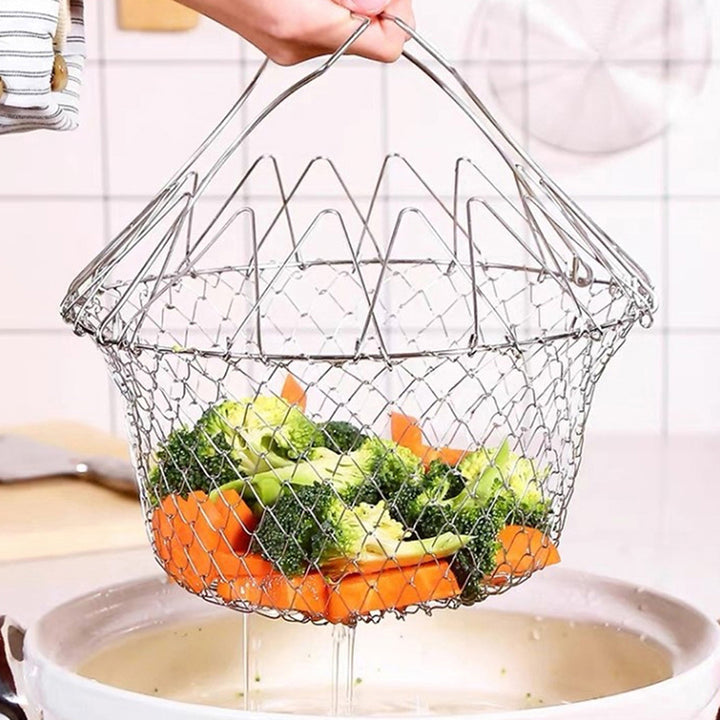 1+1 Gratis | CookMaster™ Multifunctionele Bak-, Stoom- en Zeefmand van RVS